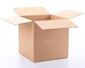 10x Faltkarton Karton 400x400x400 C-Welle