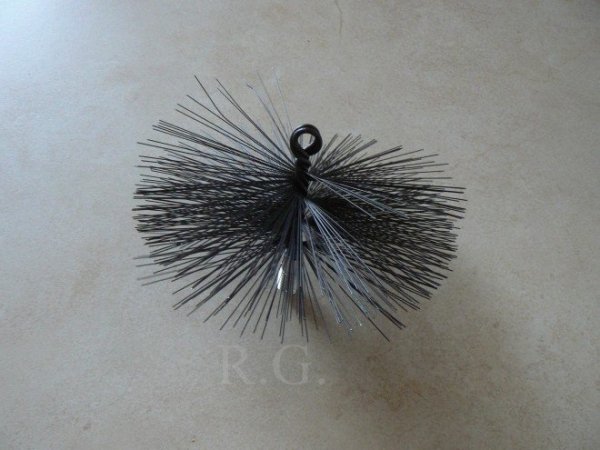 Schornsteinbesen Kaminbesen aus Stahl 19cm