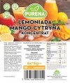 Lemoniada mango-cytryna koncentrat 1kg na 5l
