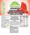 Kompot truskawka-wiśnia koncentrat 1kg na 6l