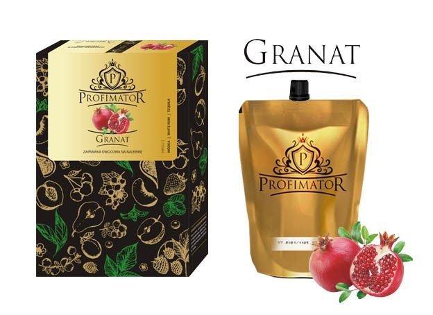 Bezalkoholowy koncentrat do przygotowywania napojów alkoholowych GRANAT 300 ml
