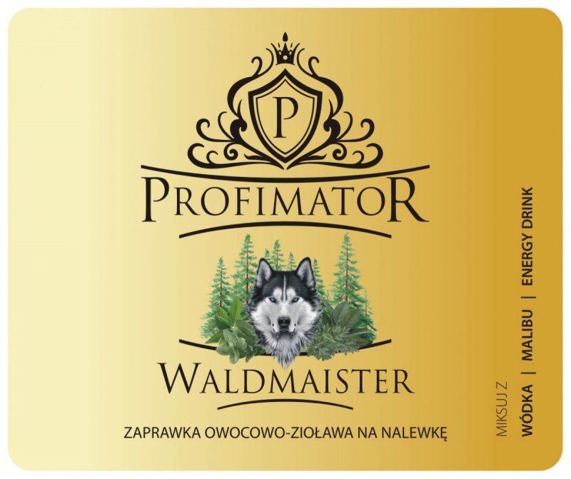 Bezalkoholowy koncentrat do przygotowywania napojów alkoholowych WALDMAISTER 300 ml