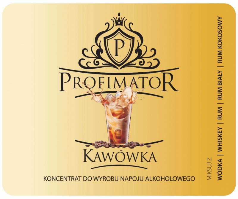 Bezalkoholowy koncentrat do przygotowywania napojów alkoholowych KAWÓWKA 300ml