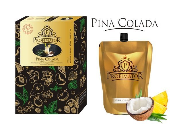 Zaprawka na koktajl PINA COLADA box 9x300 ml