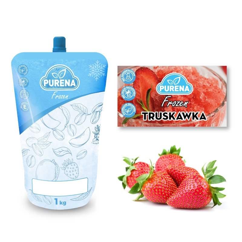 Sorbet, granita, lody włoskie - baza TRUSKAWKA box 6x1kg