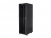 Lanberg Szafa instalacyjna rack stojąca 19 42U 800x800 czarna, drzwi szklane LCD (Flat pack)