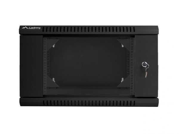 Lanberg Szafa instalacyjna wisząca dwusekcyjna 19&#039;&#039; 6U 600X600mm czarna