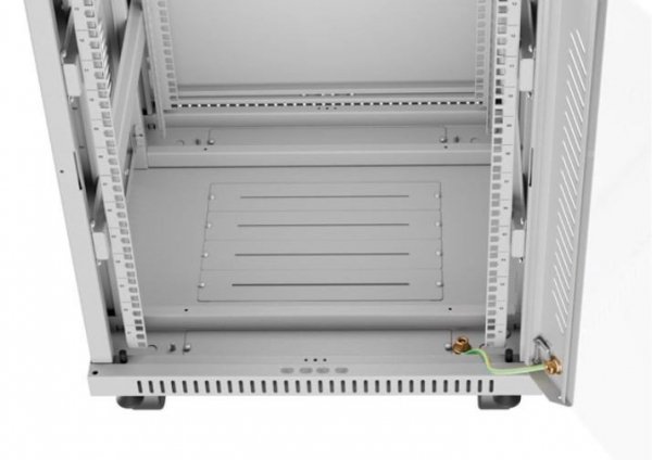 Lanberg Szafa stojąca rack 19&#039;&#039; 15U 600X600 szara LCD flack pack