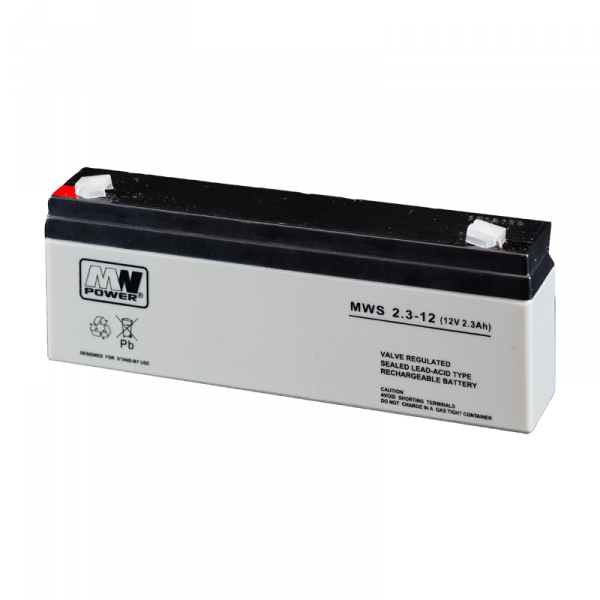 Akumulator AGM MWS 2,3Ah 12V