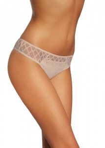 Stringi Aimee 93 Beżowe
