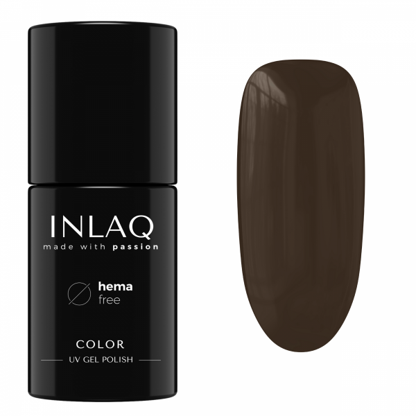 INLAQ Lakier Hybrydowy Coco Brown 6ml