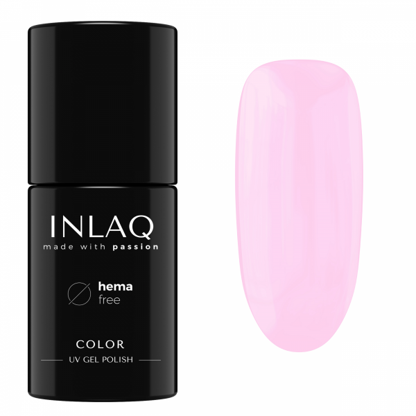 INLAQ Lakier Hybrydowy Półtransparentny French Pink 6ml