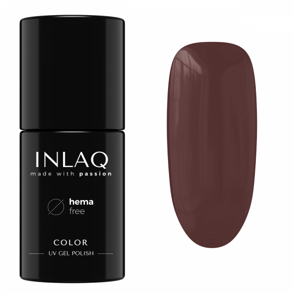 INLAQ Lakier Hybrydowy Woody Brown 6ml