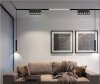 Lampa magnetyczna LED 6W 6000K szynowa liniowa czarna