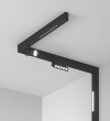 Lampa magnetyczna LED 40W 4000K szynowa liniowa czarna 48V