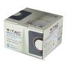 Oczko V-TAC GIPS BETON GU10 Kwadrat Wpuszczane Szary/Różowe Złoto VT-862-MRG 5 Lat Gwarancji