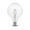 Żarówka LED 10W Filament E27 Kula Glob G125 V-TAC VT-1979-N 6500K 1055lm