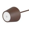 Lampka Biurkowa Nocna V-TAC 1,5W LED Ładowanie Ściemnianie IP54 Brąz, Corten VT-7997 3000K 150lm