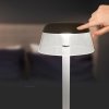 Lampka Biurkowa Nocna V-TAC 3W LED 28cm Ładowanie USB Ściemnianie Biała VT-75002 3000K-6000K 110lm