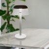 Lampka Biurkowa Nocna V-TAC 3W LED 28cm Ładowanie USB Ściemnianie Biała VT-75002 3000K-6000K 110lm