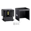 Oprawa Ścienna V-TAC 12W LED Góra Dół Regulowana Chip BRIDGELUX Czarny Kwadrat IP65 VT-759-12 4000K 1100lm 2 Lata Gwarancji