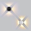 Kinkiet Ścienny V-TAC 4W LED Czarny Okrągły IP65 VT-834 4000K 440lm