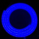 NEON LED 24V SILICONE 8x16 NIEBIESKI IP67