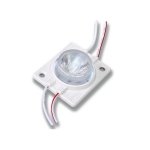 Moduł 1XLED SOCZEWKA 2,4W BIAŁY ZIMNY