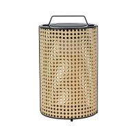 Przenośna lampa solarna V-TAC 1,2W LED IP65 12x35cm drewno VT-84043 2800K 150lm 