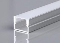 Profil LP-S SLIM ANODOWANY 2m kpl. klosz zaślepki uchwyty 