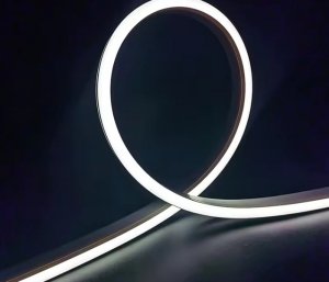 NEON LED 24V 10x18 SILICONE 1M BIAŁY ZIMNY IP67