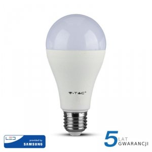 Żarówka LED V-TAC SAMSUNG CHIP 15W E27 A65 VT-215 6400K 1250lm 5 Lat Gwarancji