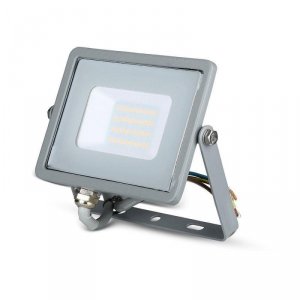 Projektor LED V-TAC 20W SAMSUNG CHIP Szary VT-20-G 6400K 1600lm 5 Lat Gwarancji