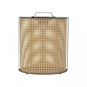 Przenośna lampa solarna V-TAC 1,2W LED IP65 39x33cm drewno VT-84044 2800K 150lm