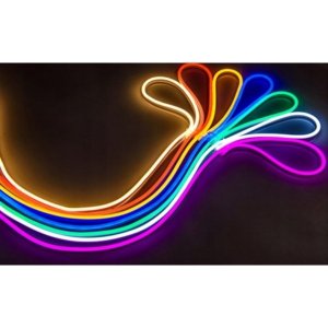 NEON LED 12V 360 STOPNI PCV 1M 10cm RÓŻNE KOLORY IP67