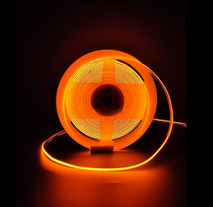 TAŚMA LED COB 12V LINIA ŚWIATŁA 320 Pomarańczowy 1M.