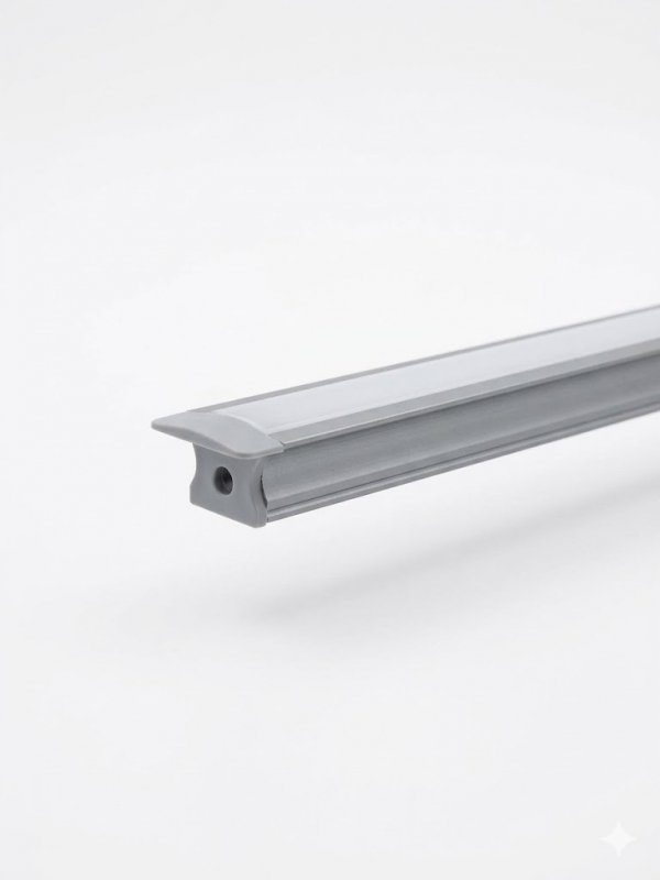  Profil LP-G wpuszczany 1m kpl. klosz zaślepki uchwyty 