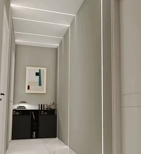 Profil do taśmy LED podtynkowy do gipsowania 2m