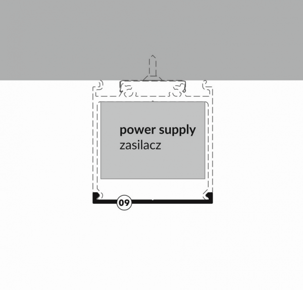 Osłona maskująca VARIO30-09 2m.