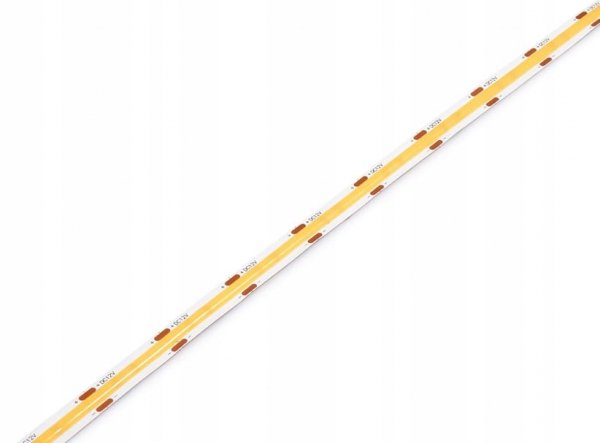 TAŚMA LED COB 24V LINIA ŚWIATŁA 480 ZIMNA 12W/1M.