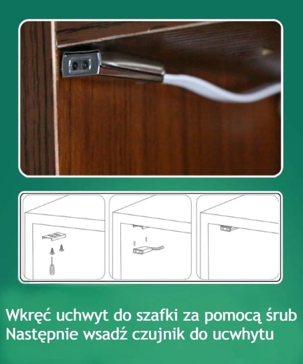 Włącznik IR DO LED do SZAF DRZWI SZUFLAD 5-24V 60W
