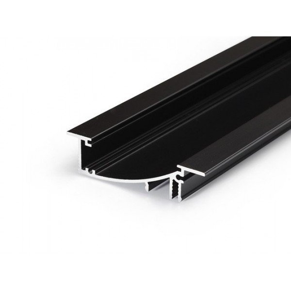 PROFIL LED FLAT8 H/UX 1M