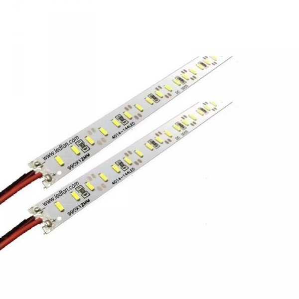 Sztywna listwa LED V-TAC 18W 12V SMD4014 1M (opak. 2szt) VT-4014 3000K 1700lm