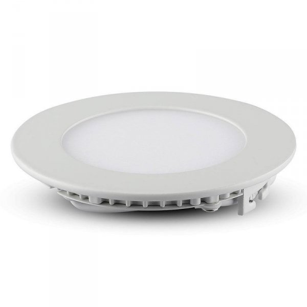 Panel LED V-TAC Premium Downlight 6W Okrągły fi120 VT-607 6400K 490lm