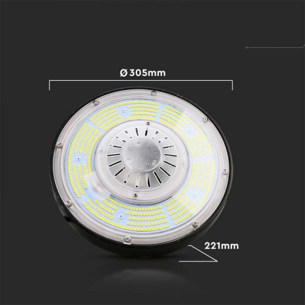 Oprawa LED High Bay V-TAC MEANWELL DRIVER 200W 185Lm/W VT-9219 4000K 37000lm 5 Lat Gwarancji