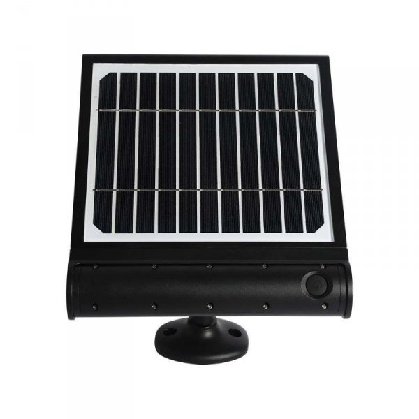 Projektor solarny 8W LED czarny 8w1 czujnik ruchu IP65 V-TAC VT-11108 4000K 950lm