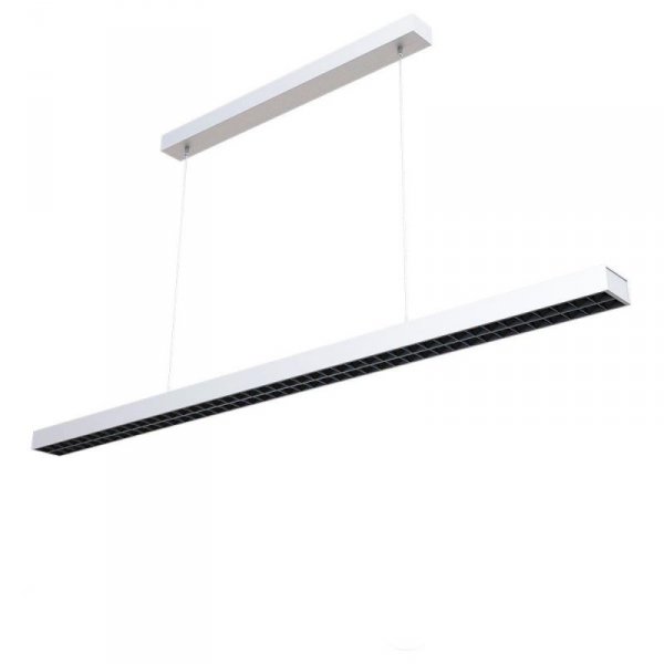 Oprawa V-TAC LED Linear SAMSUNG CHIP 60W Góra Dół Zwieszana Ściemnialna UGR6 Biała VT-7-61-W 4000K 6600lm 5 Lat Gwarancji