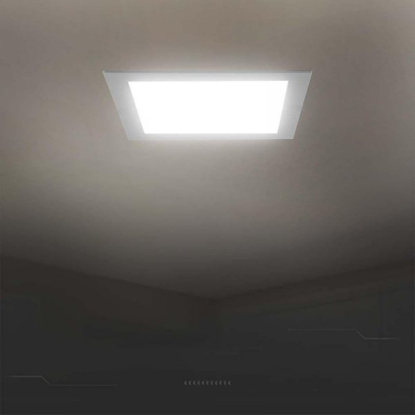 Panel LED V-TAC wpuszczany premium downlight 3W kwadrat 90x90 VT-61003 3000K 330lm
