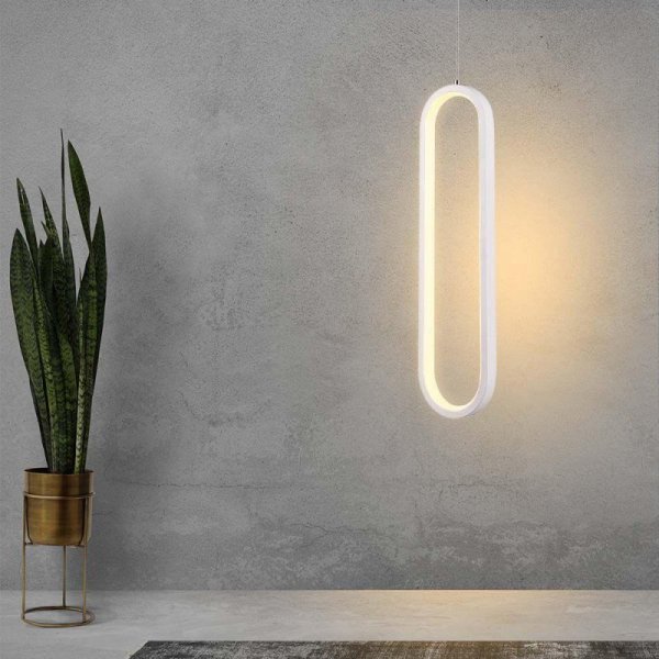 Oprawa Zwieszana V-TAC 13W LED Biała VT-7829 3000K 1500lm