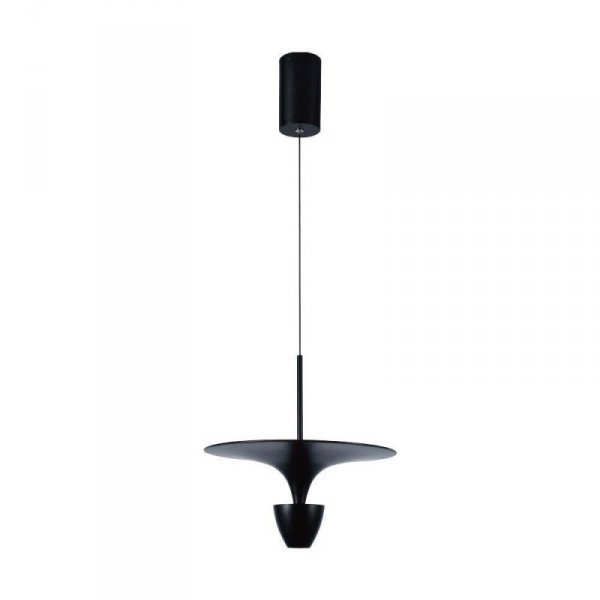 Oprawa zwieszana V-TAC 9W LED czarna VT-7832 3000K 1000lm